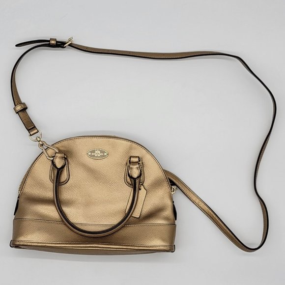 Coach Handbags - Gold Coach Purse